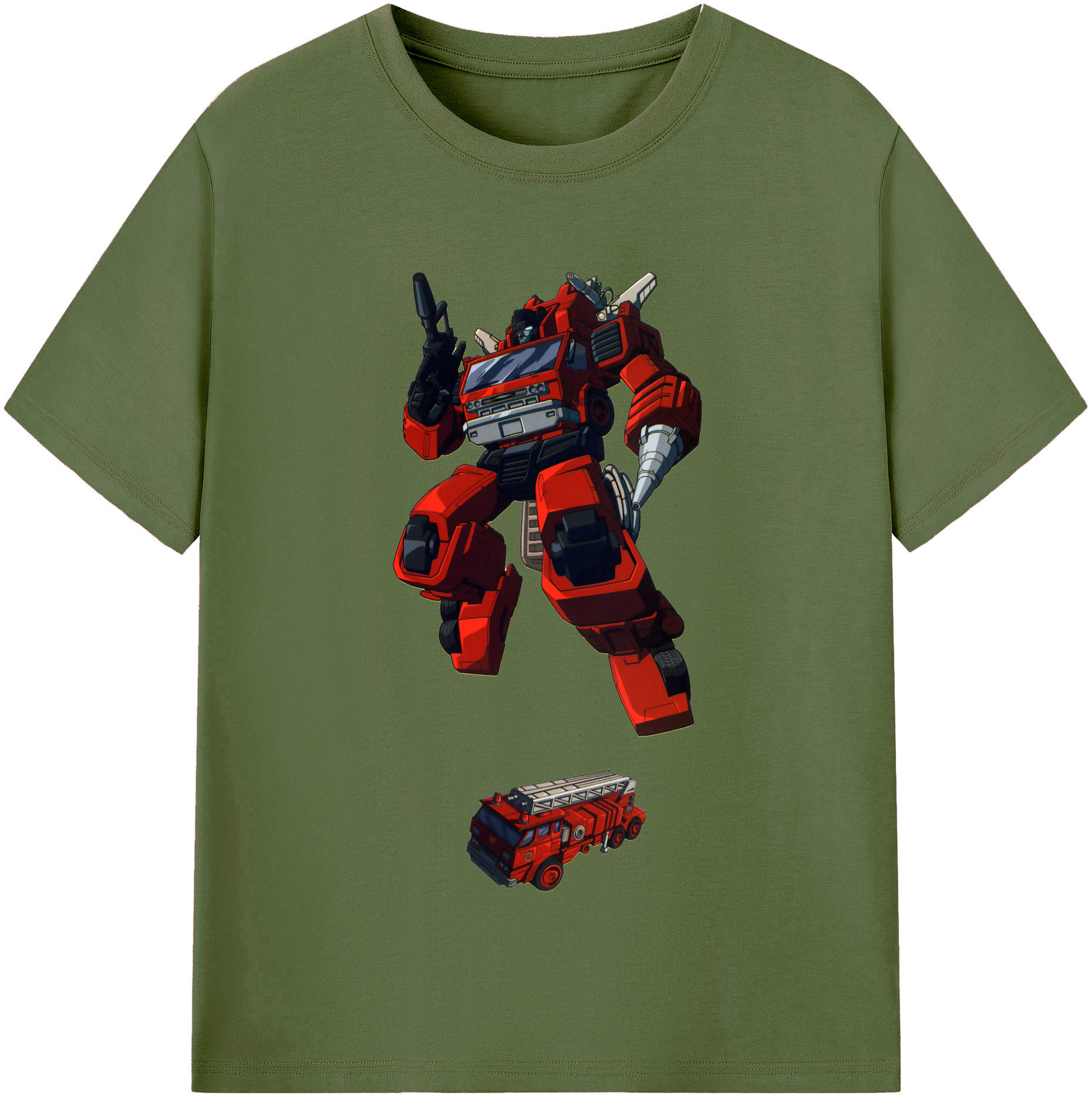 （画像用）  綿100％半袖Tシャツ（フロントプリント）